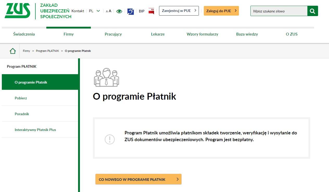 Program płatnik ZUS - czym jest i jakie funkcje posiada?